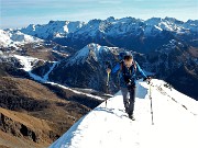 Sulle nevi di Arete (2227 m) e Valegino (2415) dal Forno di Cambrembo il 17 dicembre 2016 - FOTOGALLERY